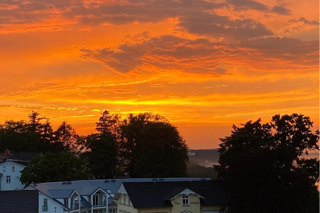 Ferienwohnung „Abendrot“ Mit Meerblick Goehren  Kültér fotó